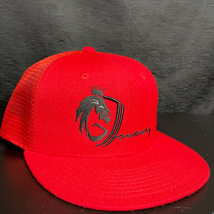 Red / Black Logo | Gabriel's Journey Trucker Hat