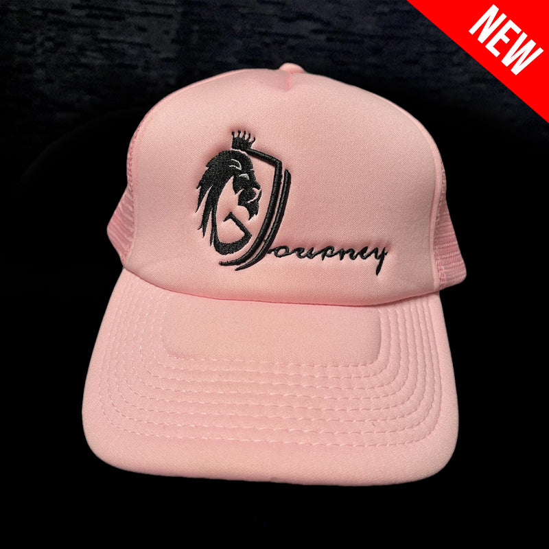 Pink Foam Front / Black Logo | Gabriel's Clothing